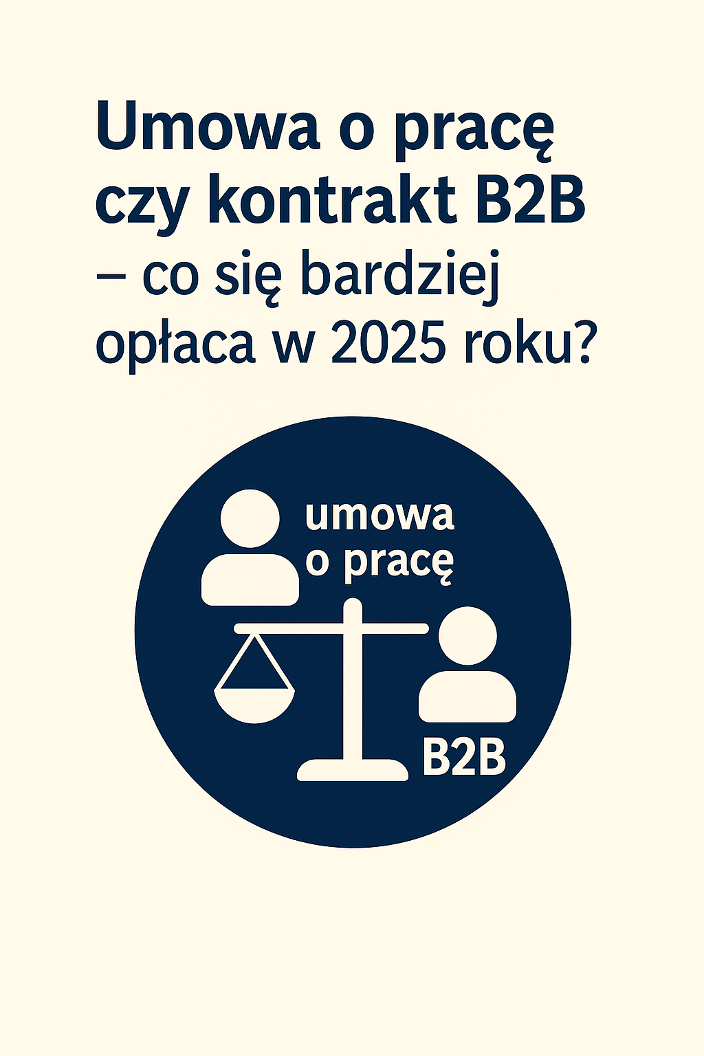 Umowa o pracę czy kontrakt B2B – co się bardziej opłaca w 2025 roku?